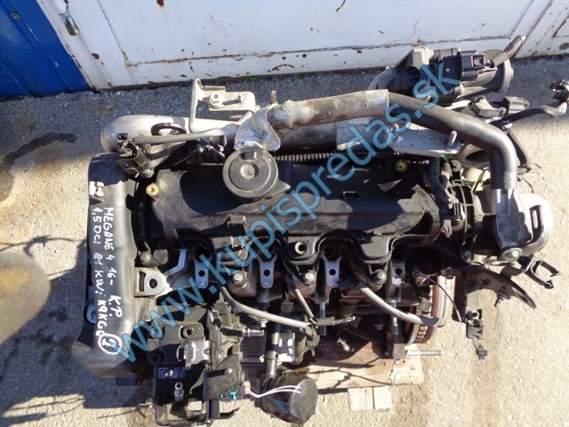 motor na renault megane IV, 1,5dci, K9KG6